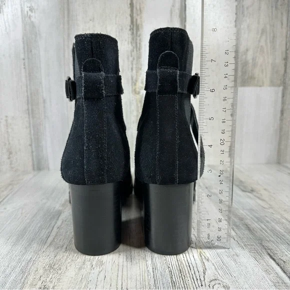 Blondo Tamzin Waterproof Bootie in Black Suede #964 - Picture 8 of 12